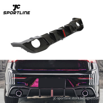 Dry Carbon Golf MK8 Rear Diffuser for VW Golf VIII 8 GTI 4-Door 2021-2023